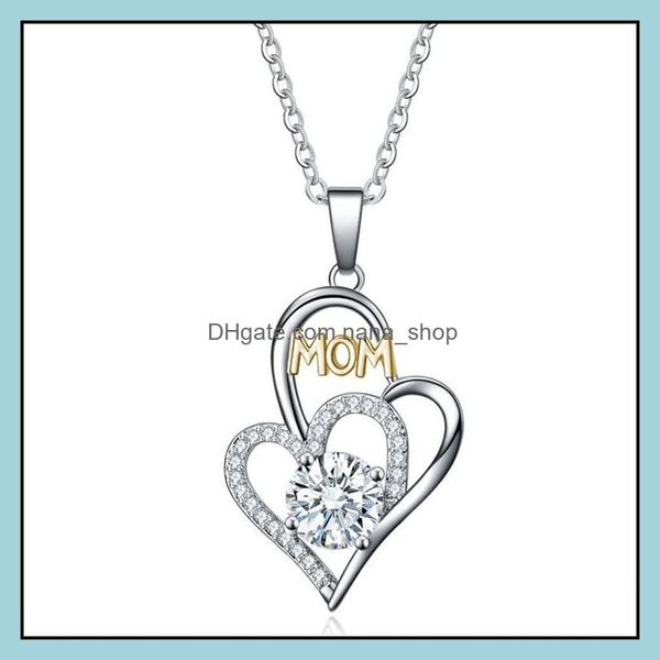 lockets necklaces pendants jewelry european and american womens necklace including chain mom color separation heart-shaped diamond inlaid, Silver
lockets necklaces pendants jewelry european and american womens necklace including chain mom color separation heart-shaped diamond inlaid, Silver