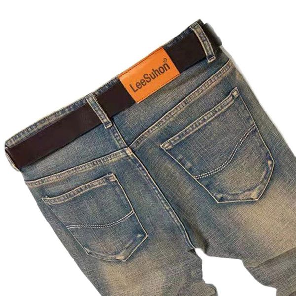 men's classic jeans jean homme pantalones hombre men spijkerbroek mannen soft black biker masculino denim overalls men's pants 220, Blue
men's classic jeans jean homme pantalones hombre men spijkerbroek mannen soft black biker masculino denim overalls men's pants 220, Blue