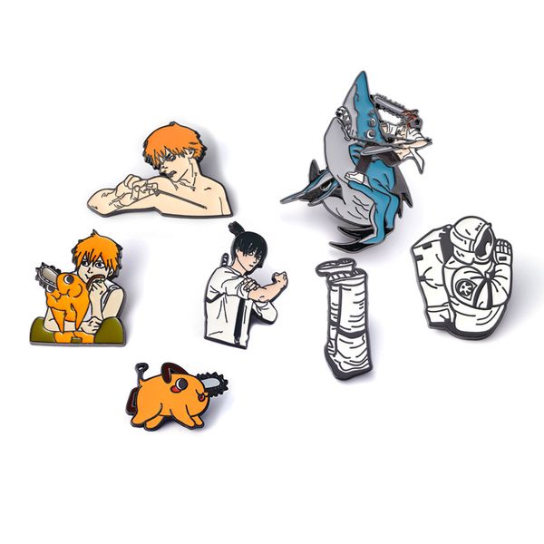 chainsaw man japanese anime manga icons enamel pin badge cartoons collar lapel pin for backpacks decoration jewelry gifts, Blue
chainsaw man japanese anime manga icons enamel pin badge cartoons collar lapel pin for backpacks decoration jewelry gifts, Blue
