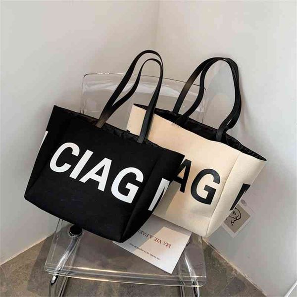 bags trendy leisure personalized letter large capacity shoulder bag new simple style canvas female purse
bags trendy leisure personalized letter large capacity shoulder bag new simple style canvas female purse