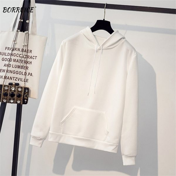 2020 new leisure harajuku hoodies for girls hooded women's sweatshirt long-sleeved winter velvet thickening hoodie coat lj201102, Black
2020 new leisure harajuku hoodies for girls hooded women's sweatshirt long-sleeved winter velvet thickening hoodie coat lj201102, Black