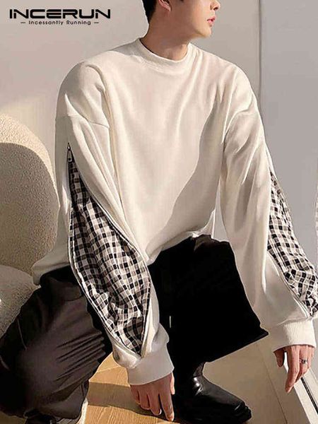 2022 new mens leisure hoodies autumn winter zipper fashionable long sleeve design plaid pullover sweatshirts s-5xl y220716, Black
2022 new mens leisure hoodies autumn winter zipper fashionable long sleeve design plaid pullover sweatshirts s-5xl y220716, Black