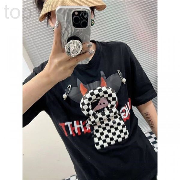 women's t-shirt designer chaopai 22 early spring new letter printing cartoon design niche short sleeve round neck loose t-shirt tcaa, White
women's t-shirt designer chaopai 22 early spring new letter printing cartoon design niche short sleeve round neck loose t-shirt tcaa, White