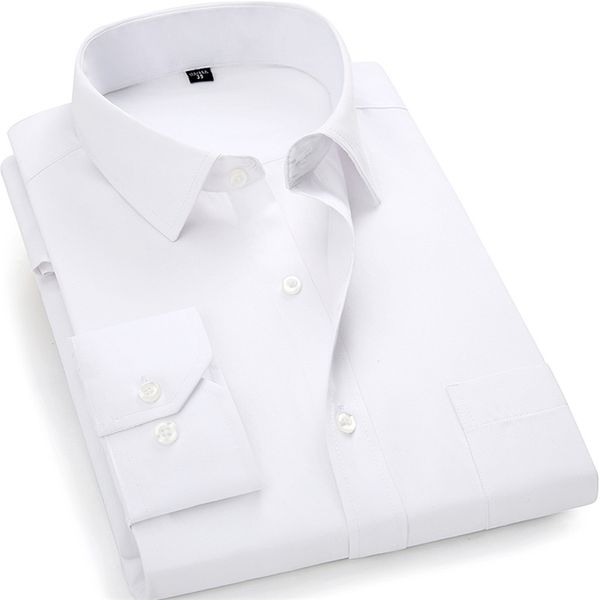 white cotton shirt men brand long sleeve male button down dress shirts solid business casual slim fit work camisa gt01 220322, White;black
white cotton shirt men brand long sleeve male button down dress shirts solid business casual slim fit work camisa gt01 220322, White;black