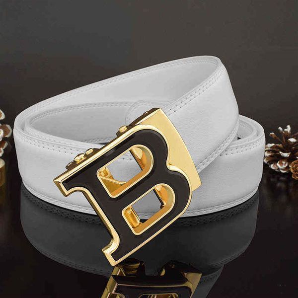 2021 belt men's genuine leather automatic buckle brand casual youth b letter jeans belts for men luxury designer black white 274w, Black;brown
2021 belt men's genuine leather automatic buckle brand casual youth b letter jeans belts for men luxury designer black white 274w, Black;brown