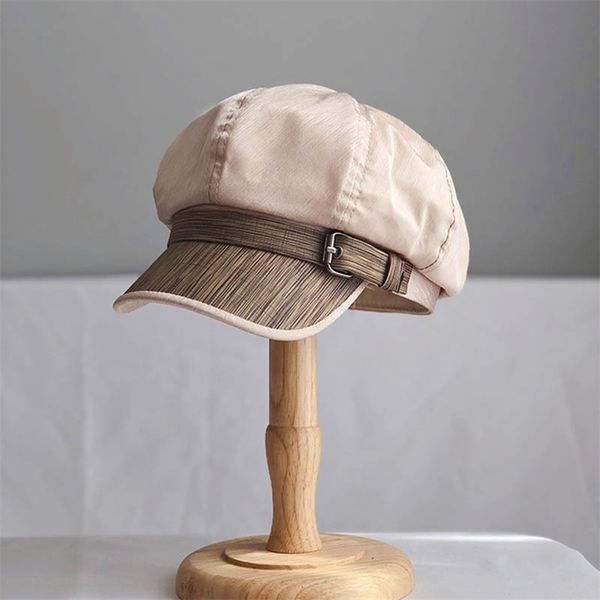 fibonacci spring summer octagonal cap women beret patchwork retro visor artist hat 201216, Blue;gray
fibonacci spring summer octagonal cap women beret patchwork retro visor artist hat 201216, Blue;gray