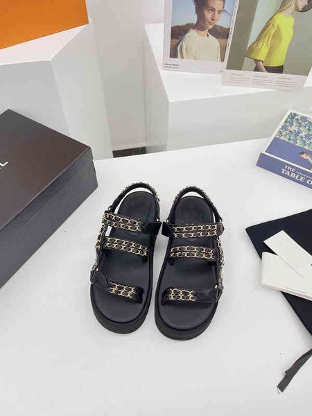 dress shoes small fragrance chain thick bottom straight belt women's shoes net red fairy flat elevated wear sandals outside, Black
dress shoes small fragrance chain thick bottom straight belt women's shoes net red fairy flat elevated wear sandals outside, Black