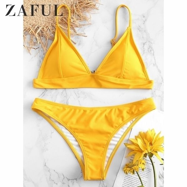 summer women solid bikini set pushup unpadded bra swimsuit swimwear triangle bather suit swimming suit biquini y200319, White;black
summer women solid bikini set pushup unpadded bra swimsuit swimwear triangle bather suit swimming suit biquini y200319, White;black
