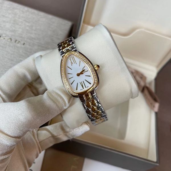 new lady bracelet watch gold snake wristwatches brand stainless steel band womens watches for ladies valentine gift christmas present, Slivery;brown
new lady bracelet watch gold snake wristwatches brand stainless steel band womens watches for ladies valentine gift christmas present, Slivery;brown