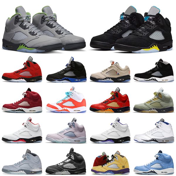 jumpman 5 5s men basketball shoes easter green bean racer blue what the mars for her fire red women mens trainers outdoor sports sneakers
jumpman 5 5s men basketball shoes easter green bean racer blue what the mars for her fire red women mens trainers outdoor sports sneakers