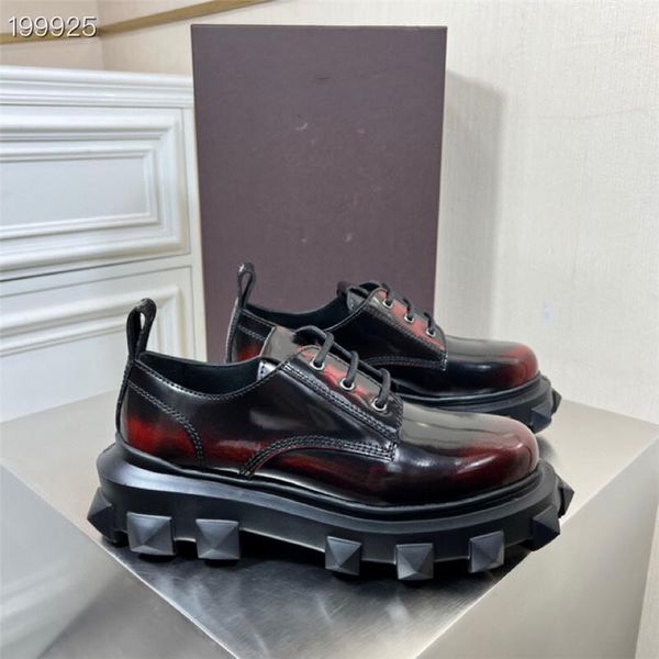 gradient casual leather shoes dress shoe fashionable mens low lace up round head rubber thick sole boutique shoes with box size 38-44, Black
gradient casual leather shoes dress shoe fashionable mens low lace up round head rubber thick sole boutique shoes with box size 38-44, Black