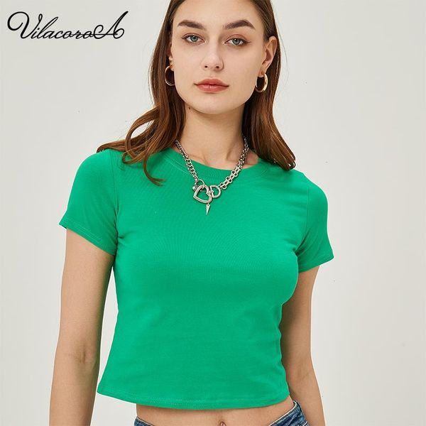 crop 95 cotton tee t-shirt women casual green clothes summer short sleeve baisc slim, White
crop 95 cotton tee t-shirt women casual green clothes summer short sleeve baisc slim, White