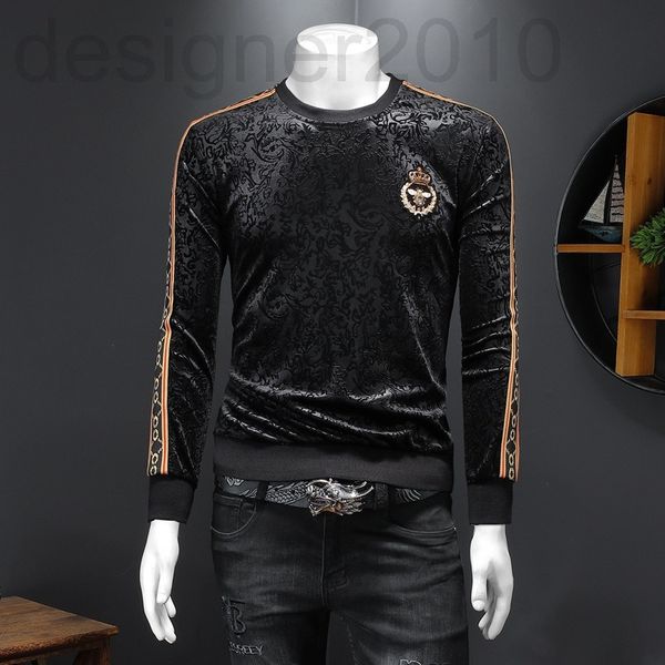men's hoodies & sweatshirts designer 2021 autumn and winter new men's fashion personality european embroidery golden velvet long s, Black
men's hoodies & sweatshirts designer 2021 autumn and winter new men's fashion personality european embroidery golden velvet long s, Black
