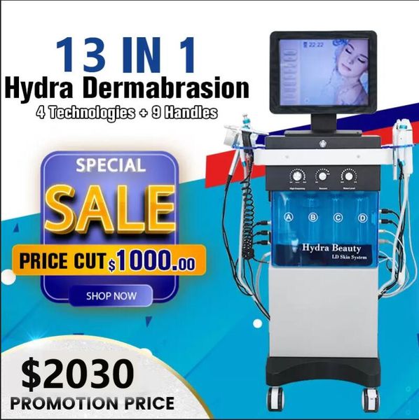 oxygen jet hydra dermabrasion 13 in 1 diamond microdermabrasion machine hydro pigmentation acne treatment skin cleansing spa equipment
oxygen jet hydra dermabrasion 13 in 1 diamond microdermabrasion machine hydro pigmentation acne treatment skin cleansing spa equipment