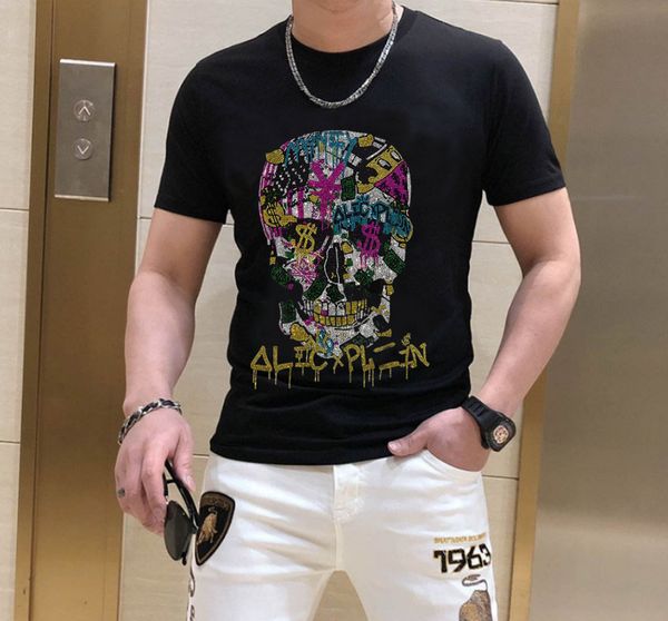 man and men's t-shirts drill t shirt men/women tshirt t-shirt casual o-neck 112, White;black 
man and men's t-shirts drill t shirt men/women tshirt t-shirt casual o-neck 112, White;black