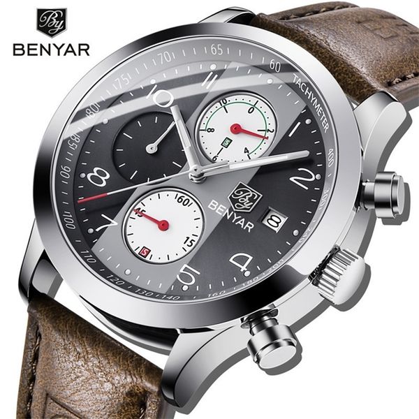 benyar men's watches/wrist watches sport/digital/military watch men wristwatch mens watches brand luxury 2020 male watch new t200909, Slivery;brown
benyar men's watches/wrist watches sport/digital/military watch men wristwatch mens watches brand luxury 2020 male watch new t200909, Slivery;brown