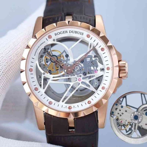 roge dobby advanced watch series mechanical movement personality flywheel fashion high-end, Slivery;brown
roge dobby advanced watch series mechanical movement personality flywheel fashion high-end, Slivery;brown