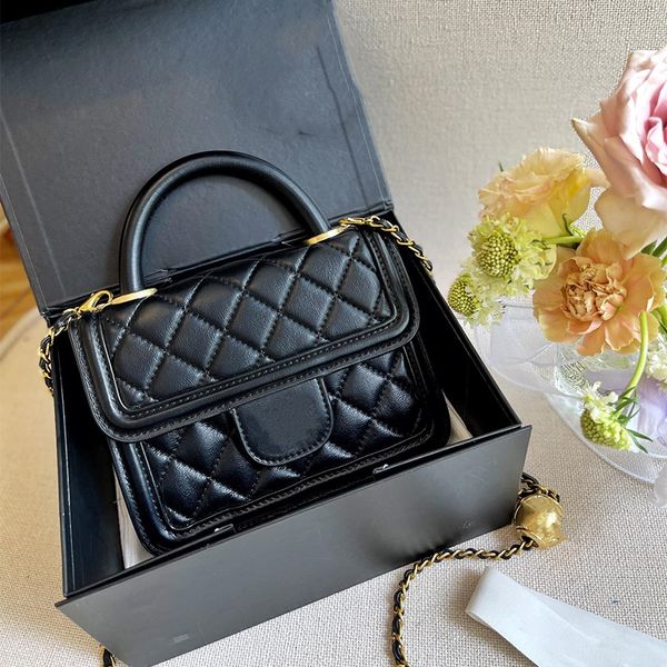 2022 classic retro small golden ball chain bag ladies quilted leather luxury brand shoulder bag woemn fashion lady crossbody handbags channe
2022 classic retro small golden ball chain bag ladies quilted leather luxury brand shoulder bag woemn fashion lady crossbody handbags channe