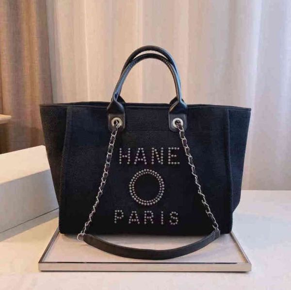 brand classic designer ch beach bags canvas pearl evening bag luxury portable shopping large capacity handbag women handbags label backpack
brand classic designer ch beach bags canvas pearl evening bag luxury portable shopping large capacity handbag women handbags label backpack