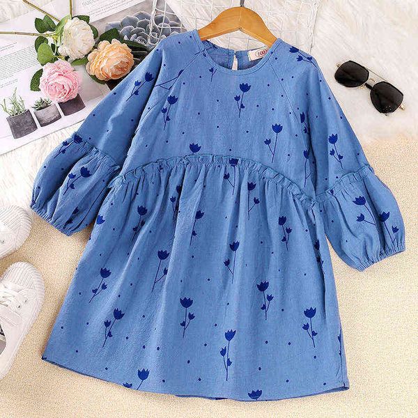 kid floral print long sleeve dress for girls autumn winter 2022 new toddler loose casual o neck puff sleeve dress children coth l220715, Red;yellow
kid floral print long sleeve dress for girls autumn winter 2022 new toddler loose casual o neck puff sleeve dress children coth l220715, Red;yellow