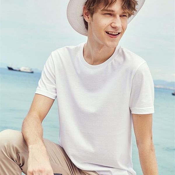 a21 summer o-neck short sleeve casual solid t-shirt for men clothing male white cotton shirt fashion couple 220429, White;black
a21 summer o-neck short sleeve casual solid t-shirt for men clothing male white cotton shirt fashion couple 220429, White;black