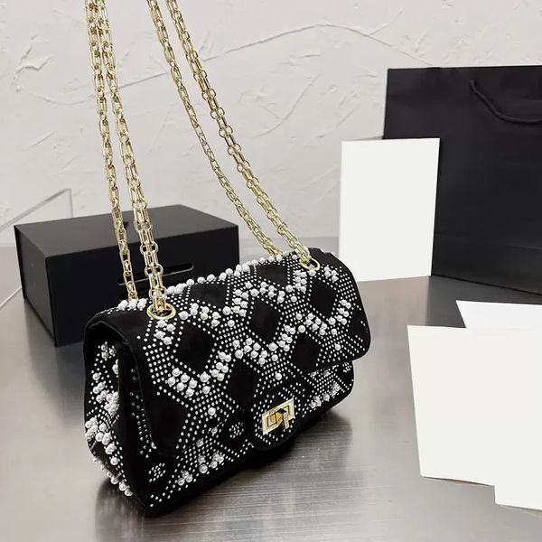 sw 2.55 rhinestone inlay beads classic flap square bags gold metal quilted chain cross body shoulder famous luxury designer outdoor sacoche
sw 2.55 rhinestone inlay beads classic flap square bags gold metal quilted chain cross body shoulder famous luxury designer outdoor sacoche