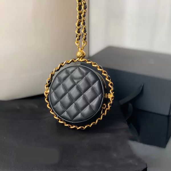 mini round bags time to turn french designer lambskin classic quilted check metal chain necklace turns around the bag luxury ladies shoulder
mini round bags time to turn french designer lambskin classic quilted check metal chain necklace turns around the bag luxury ladies shoulder