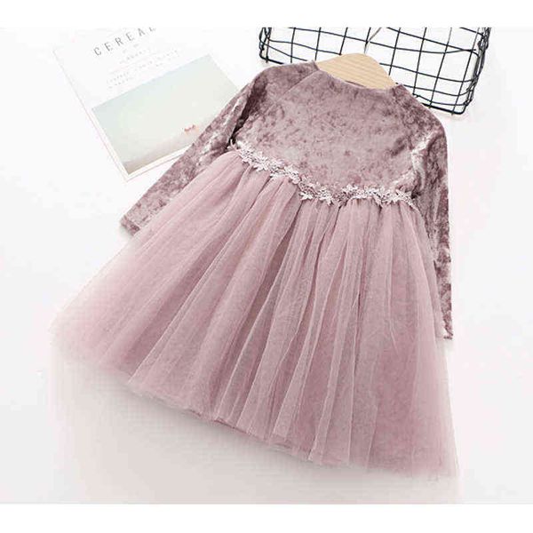 autumn winter girls dress solid color velvet style long sleeves waist lace kids dresses for girls princess dress l220715, Red;yellow
autumn winter girls dress solid color velvet style long sleeves waist lace kids dresses for girls princess dress l220715, Red;yellow