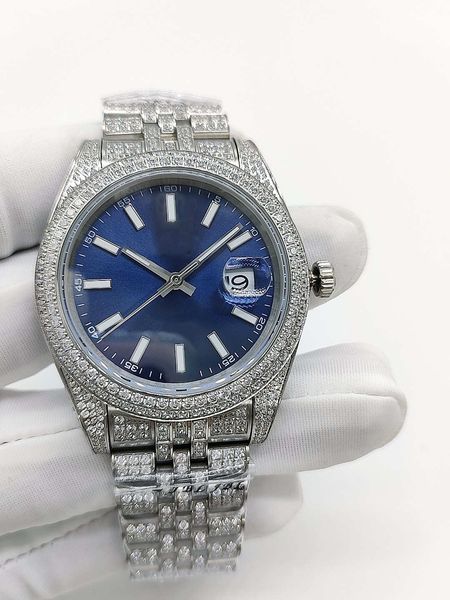 fashion man watch automatic 2813 movement men's watches mechanical stainless steel strap mens wristwatches full diamond iced out sports, Slivery;brown
fashion man watch automatic 2813 movement men's watches mechanical stainless steel strap mens wristwatches full diamond iced out sports, Slivery;brown