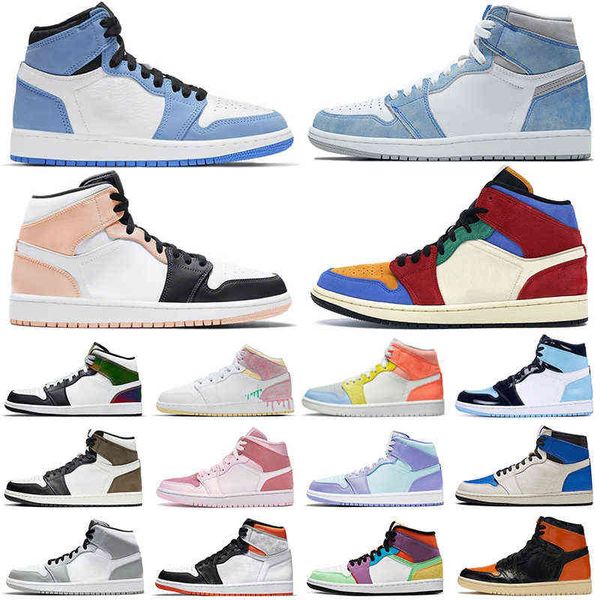 1 fashion jumpman 1s basketball shoes women men university blue hyper royal arct, Black
1 fashion jumpman 1s basketball shoes women men university blue hyper royal arct, Black