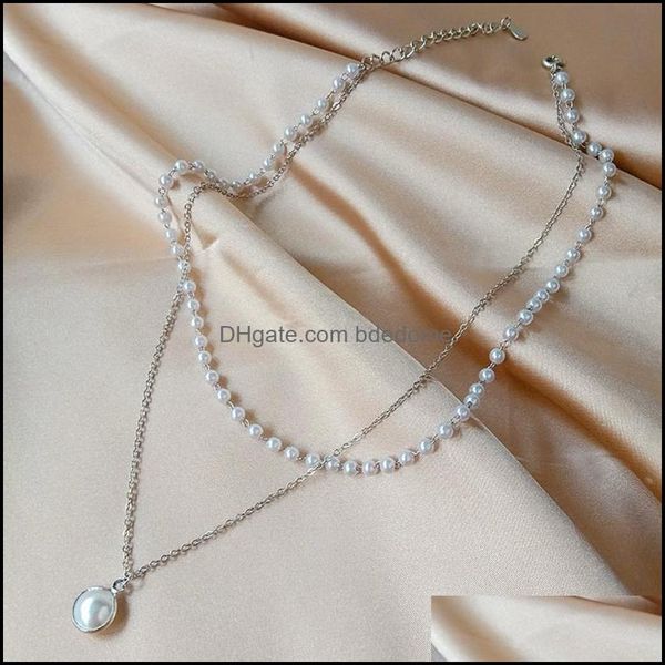 chains round imitation pearl alloy necklace wedding bracelet bridal gold sier clavicle chain bracelets drop delivery bdedome dhs9g, Silver
chains round imitation pearl alloy necklace wedding bracelet bridal gold sier clavicle chain bracelets drop delivery bdedome dhs9g, Silver