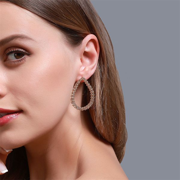 rough rhombus round trapezoid stud earrings women water droplets gold silver alloy ear drop, Golden;silver
rough rhombus round trapezoid stud earrings women water droplets gold silver alloy ear drop, Golden;silver