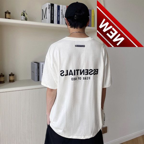 high street fog multi thread essentials short sleeve three-dimensional glue pressing letter loose fashion brand printed t-shirt, White;black
high street fog multi thread essentials short sleeve three-dimensional glue pressing letter loose fashion brand printed t-shirt, White;black