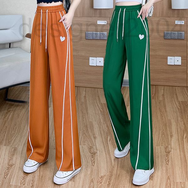 women's pants & capris designer ice silk sagging suit pants women 2022 summer new high waist elastic wide leg love casual 21k7, Black;white
women's pants & capris designer ice silk sagging suit pants women 2022 summer new high waist elastic wide leg love casual 21k7, Black;white