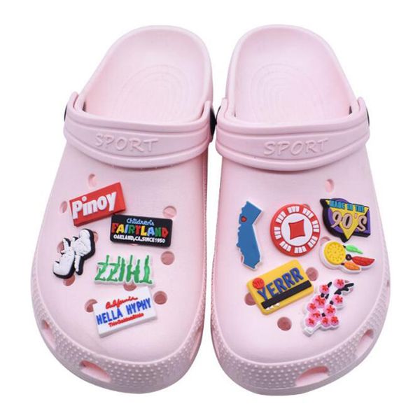 fast delivery new custom soft rubber pvc designer croc charms accessories for shoe charms, White;pink
fast delivery new custom soft rubber pvc designer croc charms accessories for shoe charms, White;pink