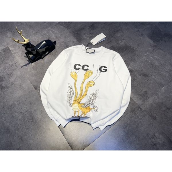 summer explosion 21 autumn new fashion brand cartoon animal print round neck sweater terry fabric comfortable casual men's and women�, Black
summer explosion 21 autumn new fashion brand cartoon animal print round neck sweater terry fabric comfortable casual men's and women�, Black