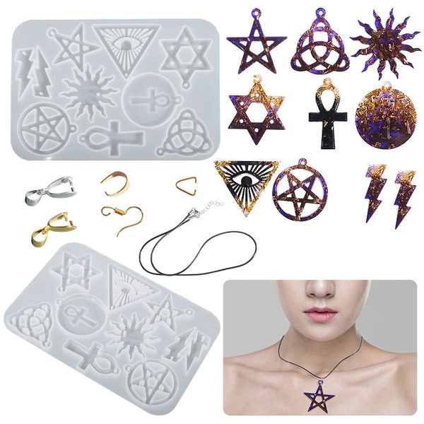 silicone jewelry casting molds resin pendant necklace mould with popular shapes and hole
silicone jewelry casting molds resin pendant necklace mould with popular shapes and hole