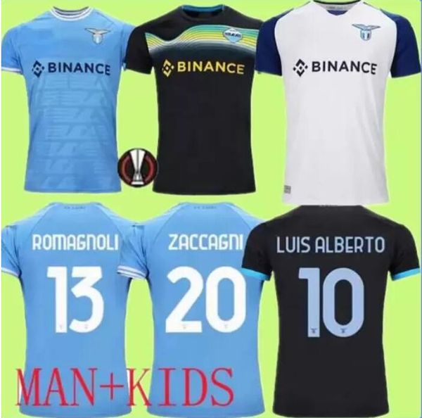 22 23 lazio soccer jersey 2022 football shirt luis alberto camiseta futbol immobile sergej 2023 maillot de foot uniforms, Black;yellow
22 23 lazio soccer jersey 2022 football shirt luis alberto camiseta futbol immobile sergej 2023 maillot de foot uniforms, Black;yellow