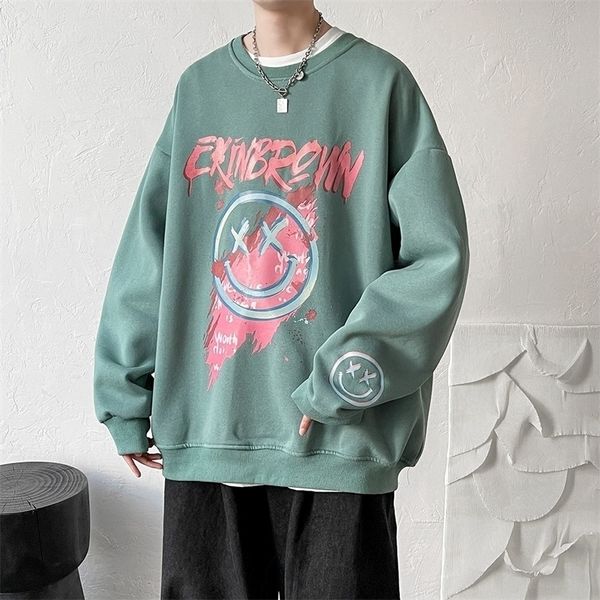 hybskr oversized mens sweatshirts fashion cartoon graphic casual o neck hoodies korean male streetwear pullover clothing 220813, Black
hybskr oversized mens sweatshirts fashion cartoon graphic casual o neck hoodies korean male streetwear pullover clothing 220813, Black