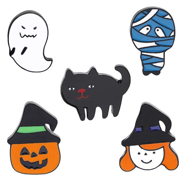 skeleton enamel pins halloween pumpkin lantern ghost mummy black cat boy punk brooches jewelry for kids clothes lapel pin badges, Blue
skeleton enamel pins halloween pumpkin lantern ghost mummy black cat boy punk brooches jewelry for kids clothes lapel pin badges, Blue