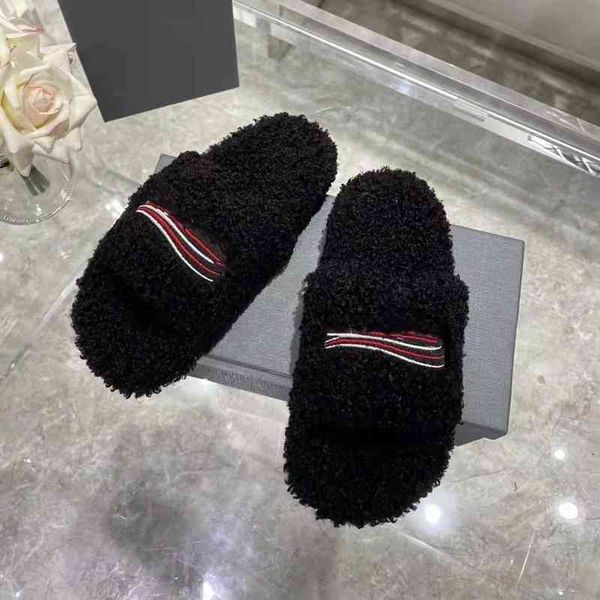 slippers gaoding paris teddy woolen shoes women's flat bottomed autumn and winter fairy style sweet outer wearing slippers, Black
slippers gaoding paris teddy woolen shoes women's flat bottomed autumn and winter fairy style sweet outer wearing slippers, Black
