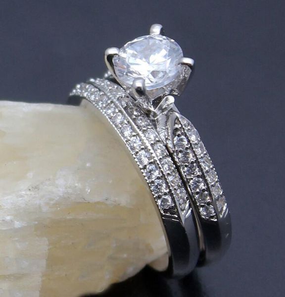 18k plated gold jewelry wedding bride proposal micro set diamond ring, Slivery;golden
18k plated gold jewelry wedding bride proposal micro set diamond ring, Slivery;golden