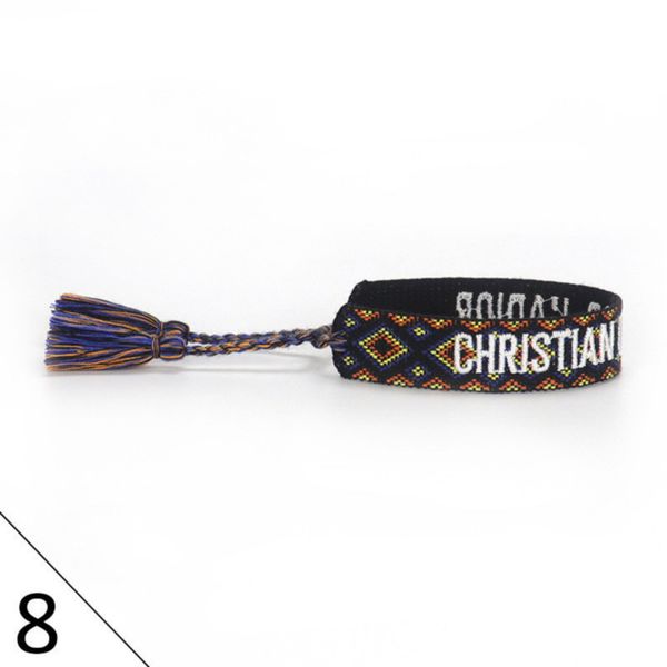 luxury brand braided bracelet adjustable woven friendship bangle for womens mens designer letter embroidery rope bracelets jewelry gift code, Golden;silver
luxury brand braided bracelet adjustable woven friendship bangle for womens mens designer letter embroidery rope bracelets jewelry gift code, Golden;silver