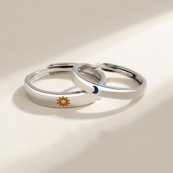 cluster rings 2 pcs sun moon matching couple friendship lover open adjustable for men women engagement jewelry gift, Golden;silver
cluster rings 2 pcs sun moon matching couple friendship lover open adjustable for men women engagement jewelry gift, Golden;silver