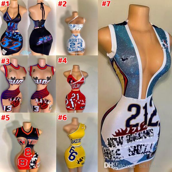 designer women sports dresses two piece skirt suit basketball baby outfits different print dress set collection, Black;gray
designer women sports dresses two piece skirt suit basketball baby outfits different print dress set collection, Black;gray