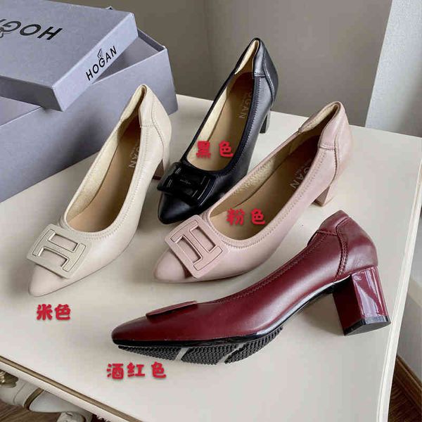 slippers comfortable non slip soft soled high heels sheepskin pointed square buckle single shoes shallow mouth thick work clothes 6qsm, Black
slippers comfortable non slip soft soled high heels sheepskin pointed square buckle single shoes shallow mouth thick work clothes 6qsm, Black