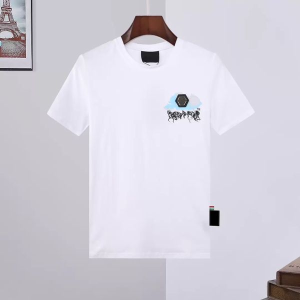 men's tees & polos phillip plain men pp designer skull diamond t shirt short sleeve spring summer high o-neck quality cool tshirts tees, White;black
men's tees & polos phillip plain men pp designer skull diamond t shirt short sleeve spring summer high o-neck quality cool tshirts tees, White;black