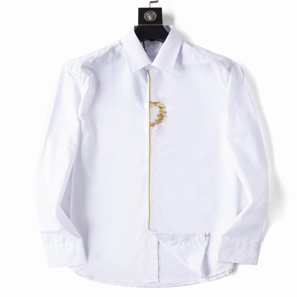 designers mens dress shirts business fashion casual classic long sleeve shirt brands men spring slim fit chemises de marque clothi266e, White;black
designers mens dress shirts business fashion casual classic long sleeve shirt brands men spring slim fit chemises de marque clothi266e, White;black