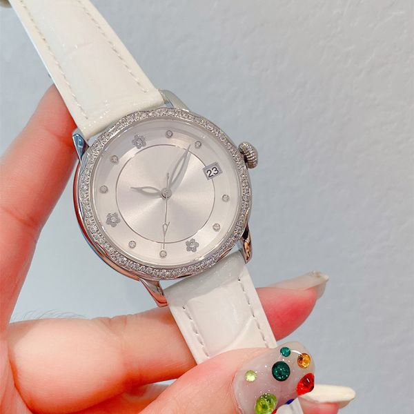 new fashion women's watch 35mm316 stainless steel case leather band mechanical movement sapphire crystal mirror anti-scratch waterproof, Slivery;brown
new fashion women's watch 35mm316 stainless steel case leather band mechanical movement sapphire crystal mirror anti-scratch waterproof, Slivery;brown