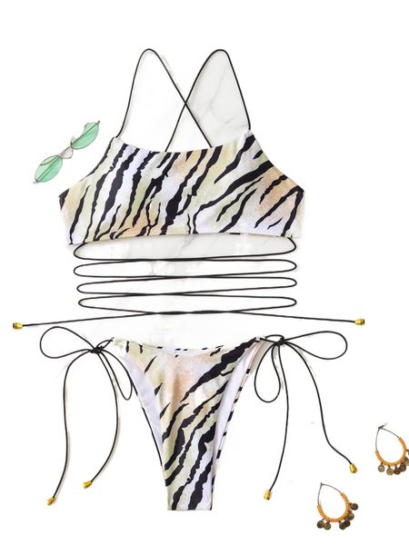 tiger skin bikini swimsuit f8ol#, White;black
tiger skin bikini swimsuit f8ol#, White;black